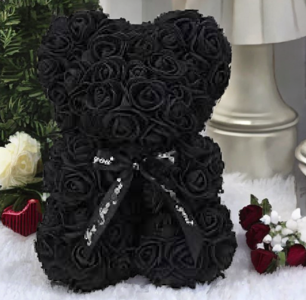 “Forever Rose Teddy Bear – Eternal Flower Gift for Mom, Valentine’s, Birthday & Anniversary”