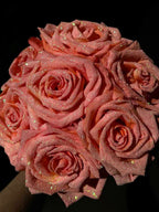Glitter Rose Bouquet Artificial Rose Flower Bouquet